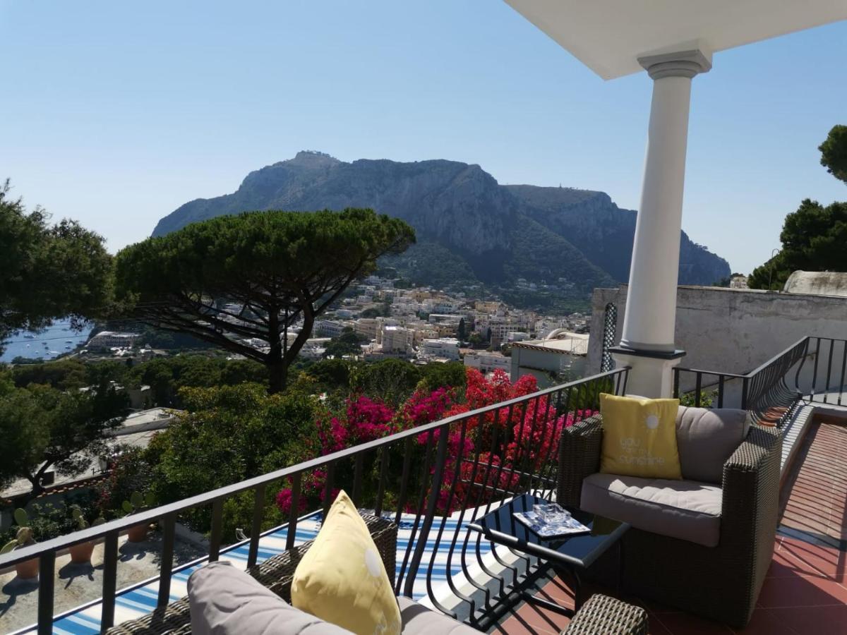 Marvelous Sea View Villa Capri Exterior foto
