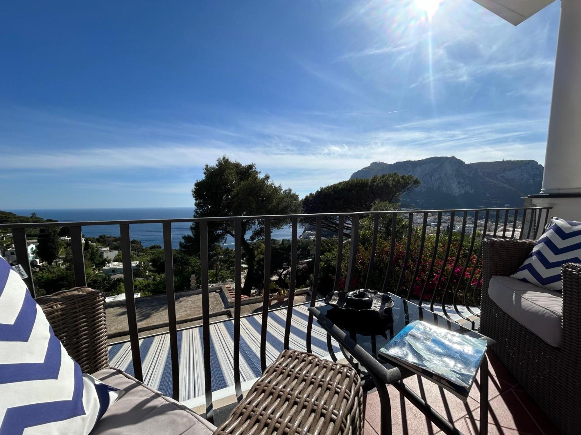Marvelous Sea View Villa Capri Exterior foto